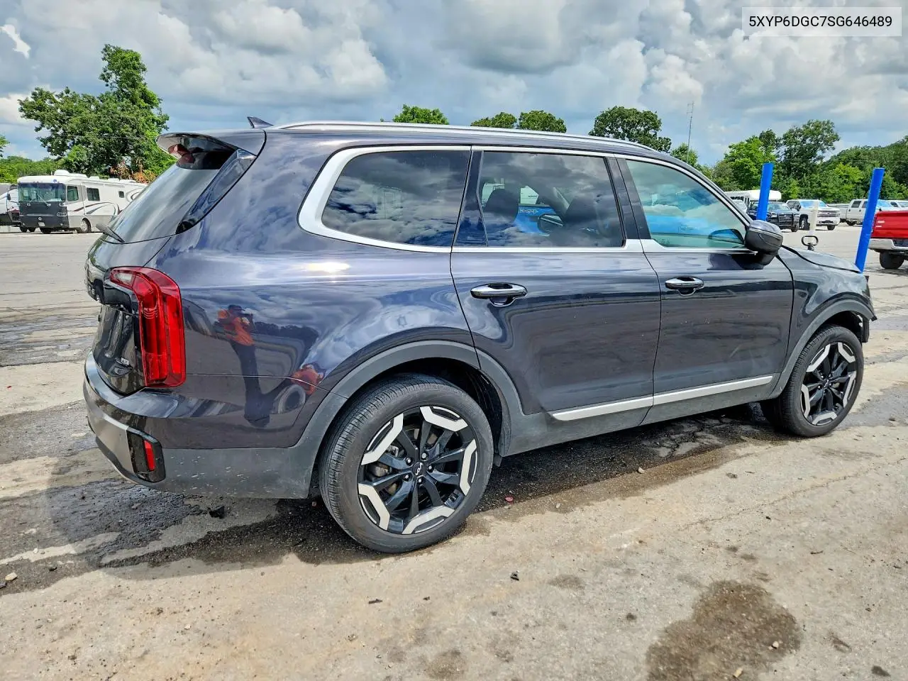 2025 Kia Telluride S VIN: 5XYP6DGC7SG646489 Lot: 60657736