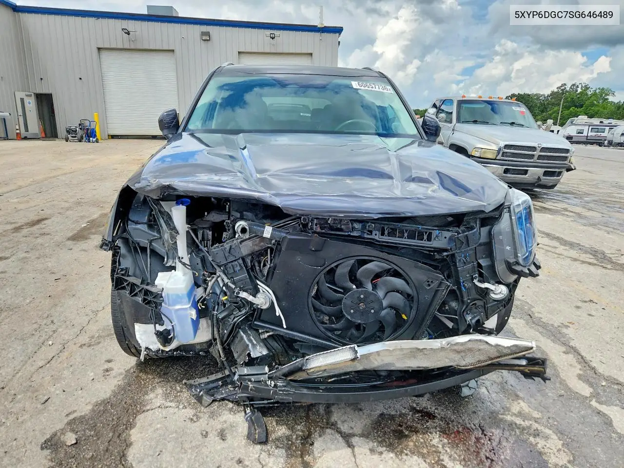 2025 Kia Telluride S VIN: 5XYP6DGC7SG646489 Lot: 60657736