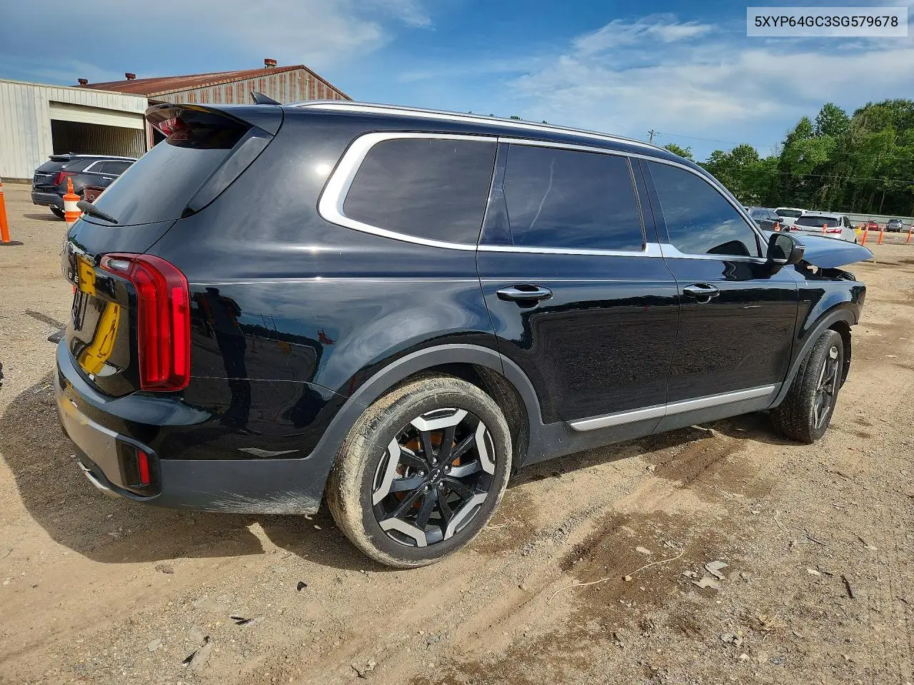 2025 Kia Telluride S VIN: 5XYP64GC3SG579678 Lot: 60685346