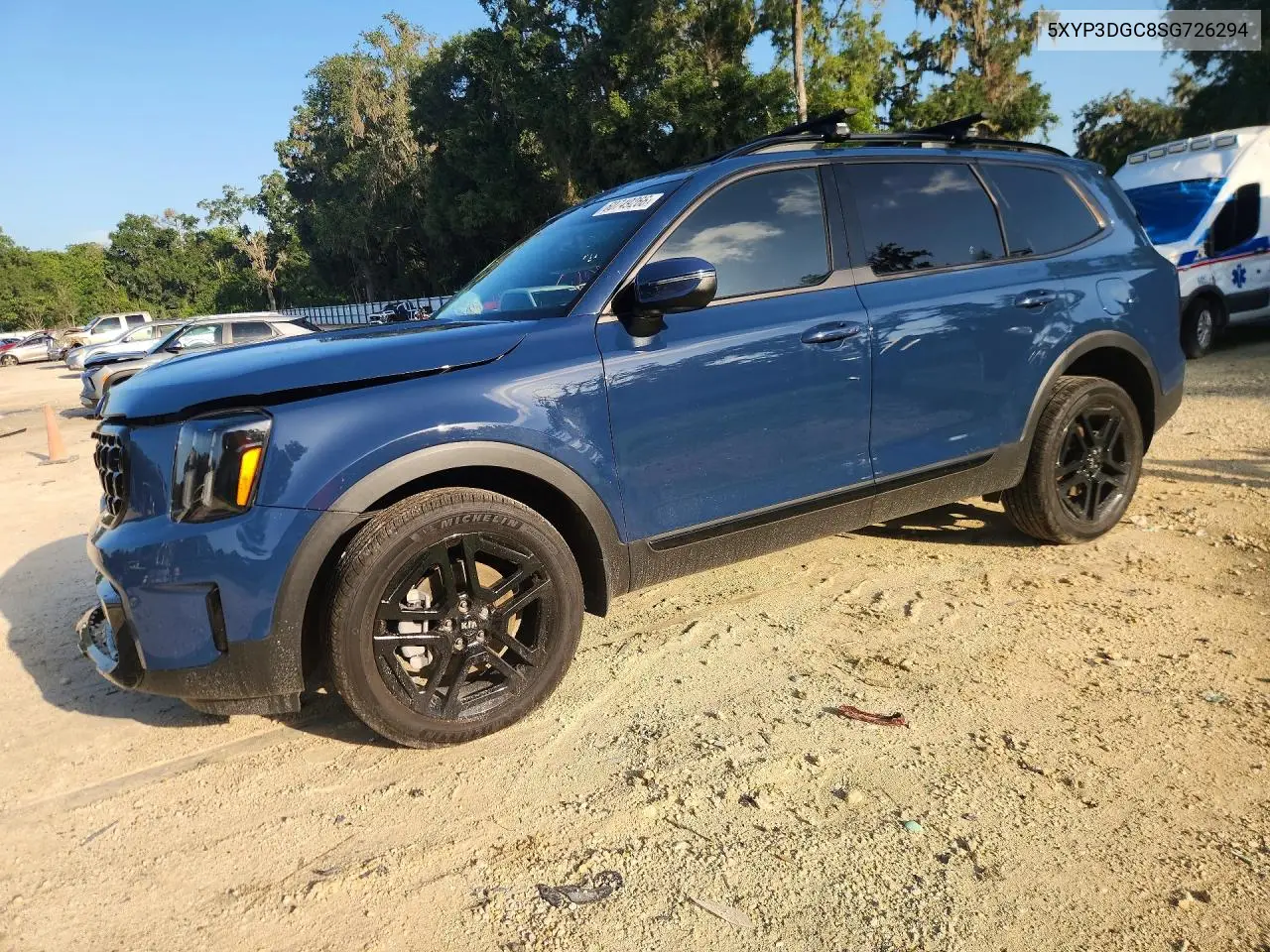 5XYP3DGC8SG726294 2025 Kia Telluride Ex X-Line