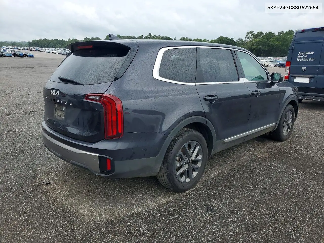 2025 Kia Telluride Lx VIN: 5XYP24GC3SG622654 Lot: 60860886