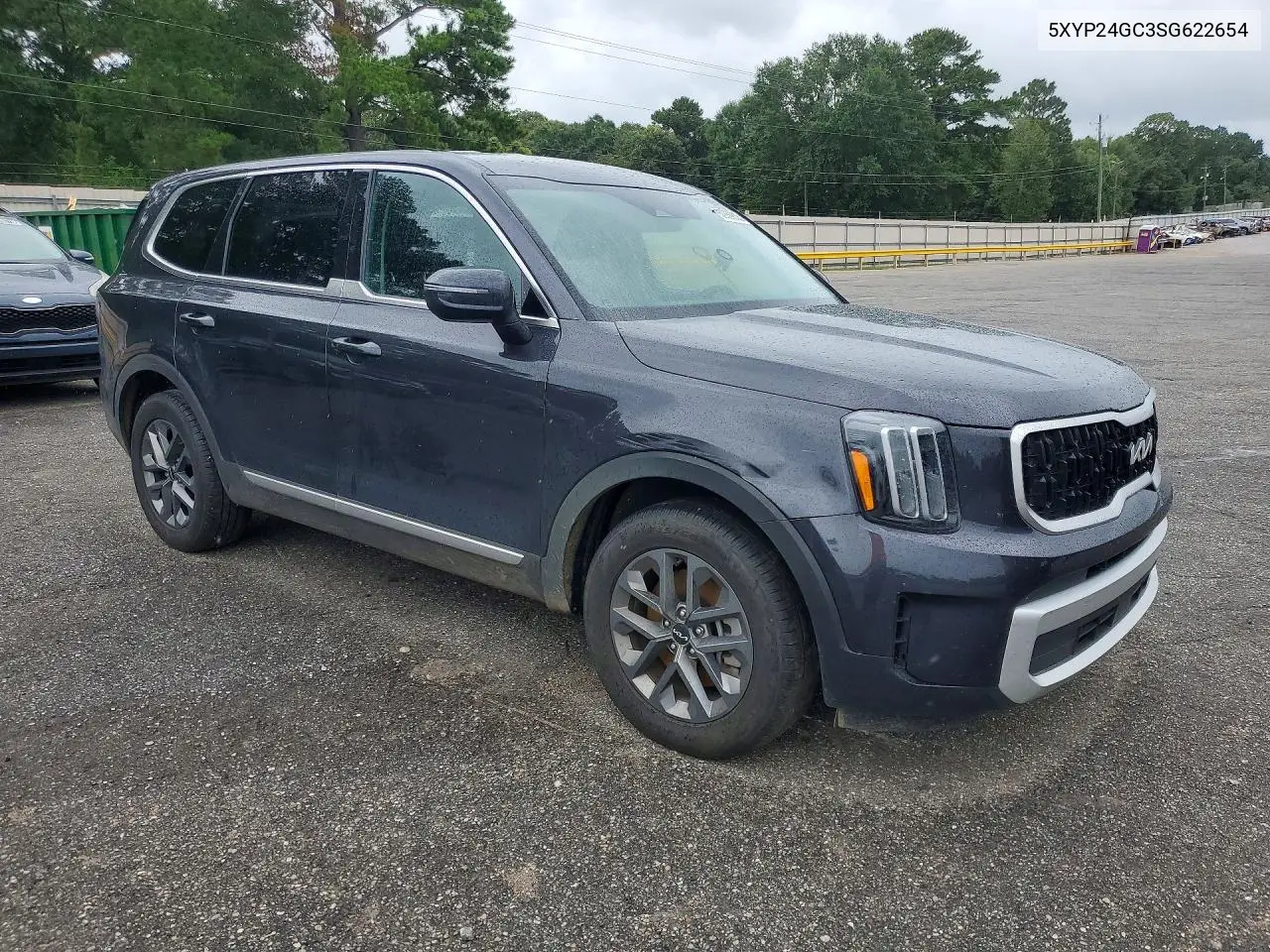 2025 Kia Telluride Lx VIN: 5XYP24GC3SG622654 Lot: 60860886