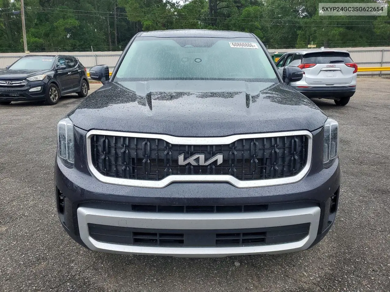 2025 Kia Telluride Lx VIN: 5XYP24GC3SG622654 Lot: 60860886