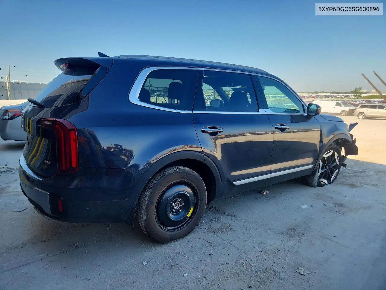 2025 Kia Telluride S VIN: 5XYP6DGC6SG630896 Lot: 60974336