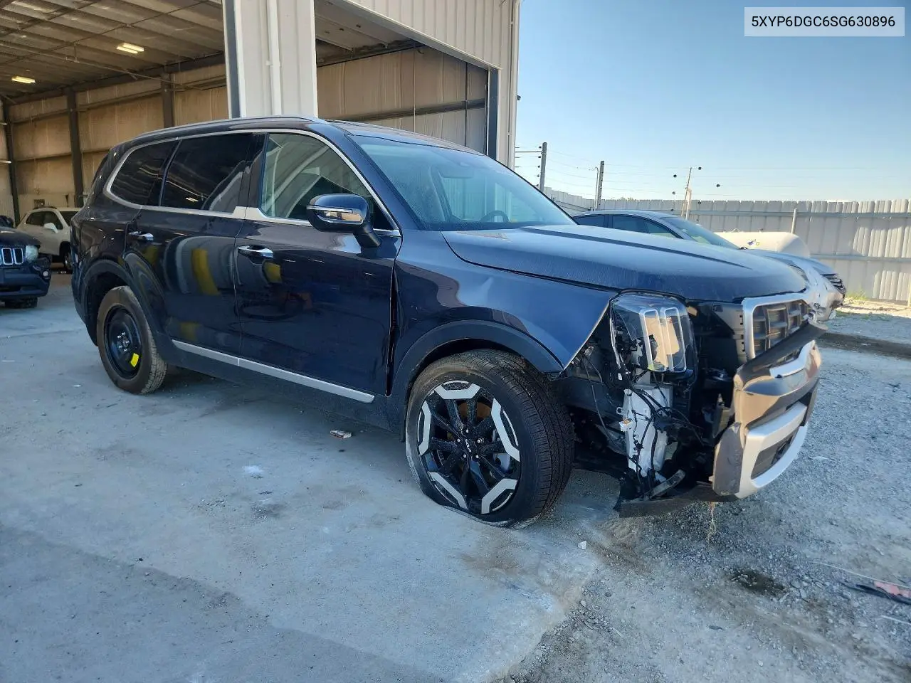 2025 Kia Telluride S VIN: 5XYP6DGC6SG630896 Lot: 60974336