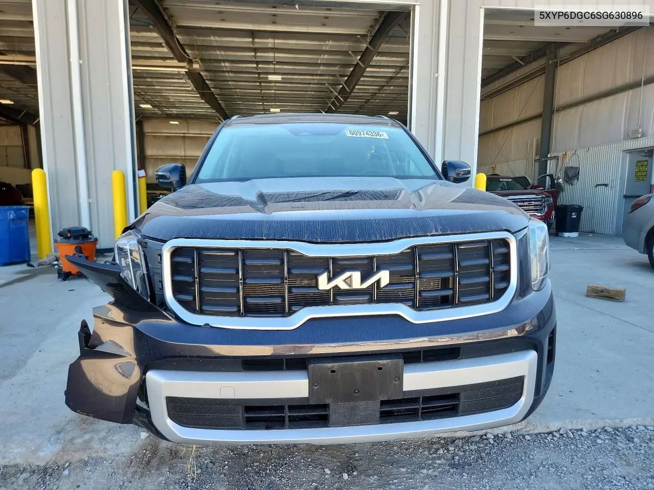 2025 Kia Telluride S VIN: 5XYP6DGC6SG630896 Lot: 60974336
