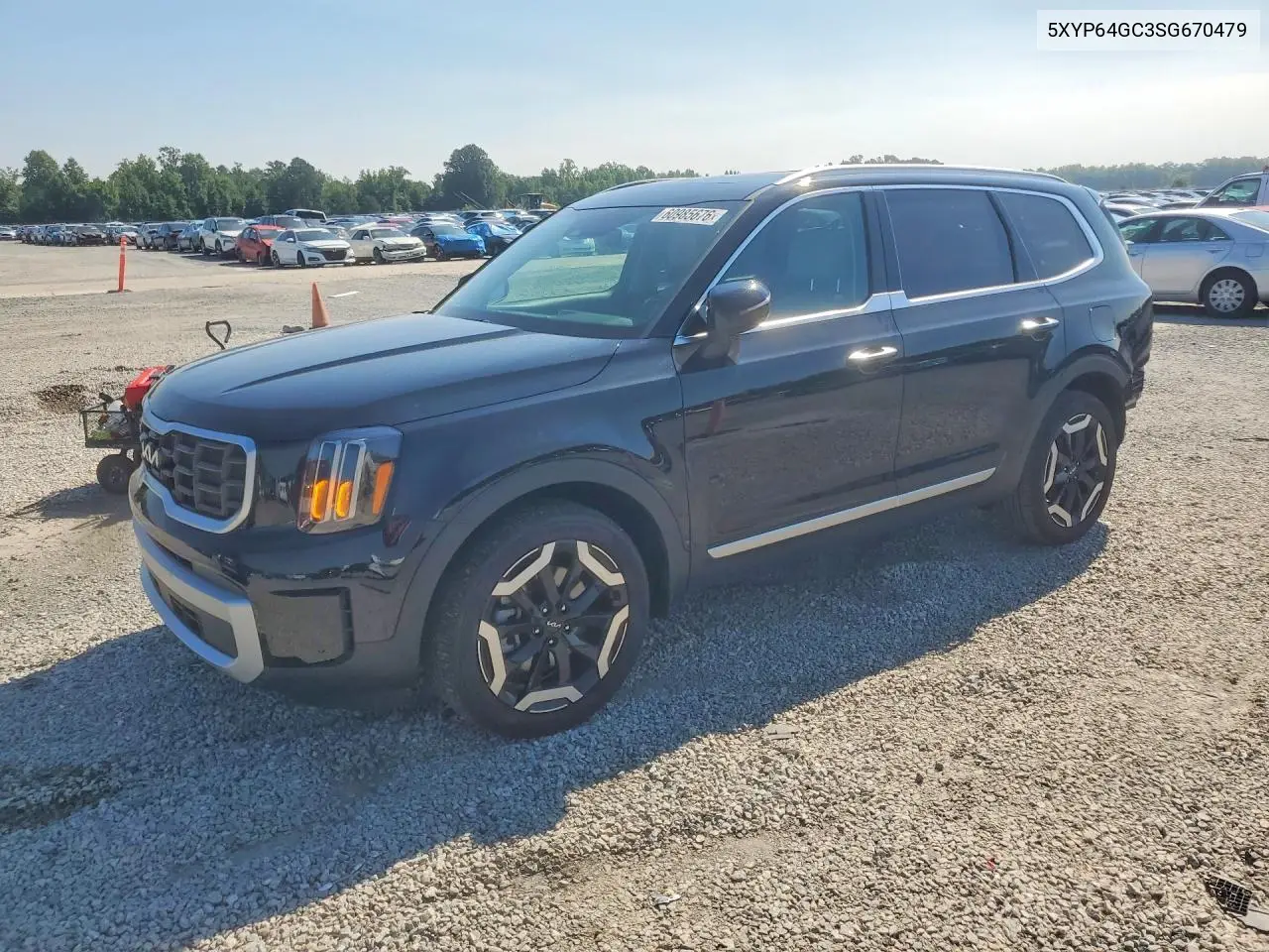 2025 Kia Telluride S VIN: 5XYP64GC3SG670479 Lot: 60985676