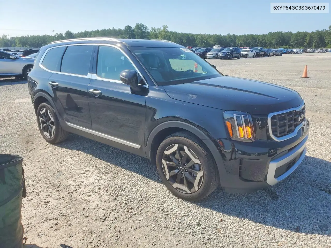 2025 Kia Telluride S VIN: 5XYP64GC3SG670479 Lot: 60985676