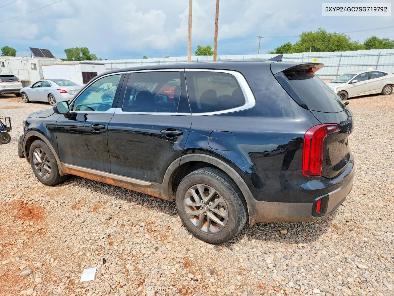 2025 Kia Telluride Lx VIN: 5XYP24GC7SG719792 Lot: 61185696