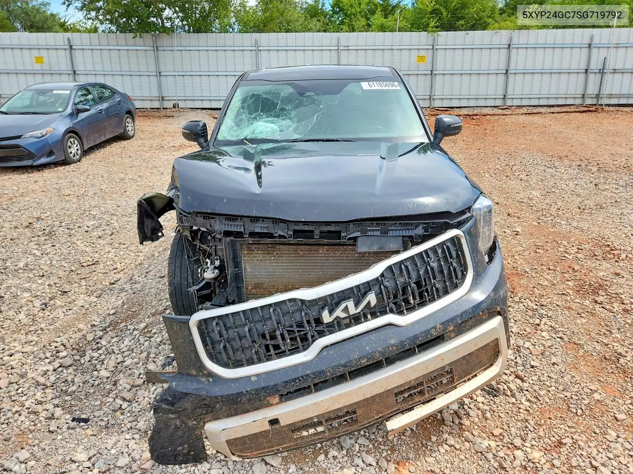 2025 Kia Telluride Lx VIN: 5XYP24GC7SG719792 Lot: 61185696