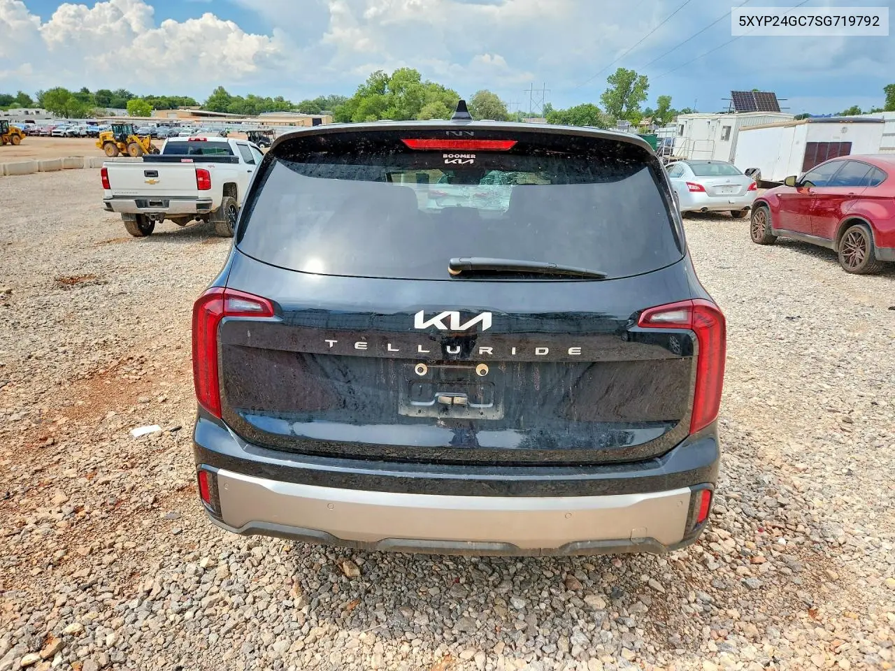 2025 Kia Telluride Lx VIN: 5XYP24GC7SG719792 Lot: 61185696