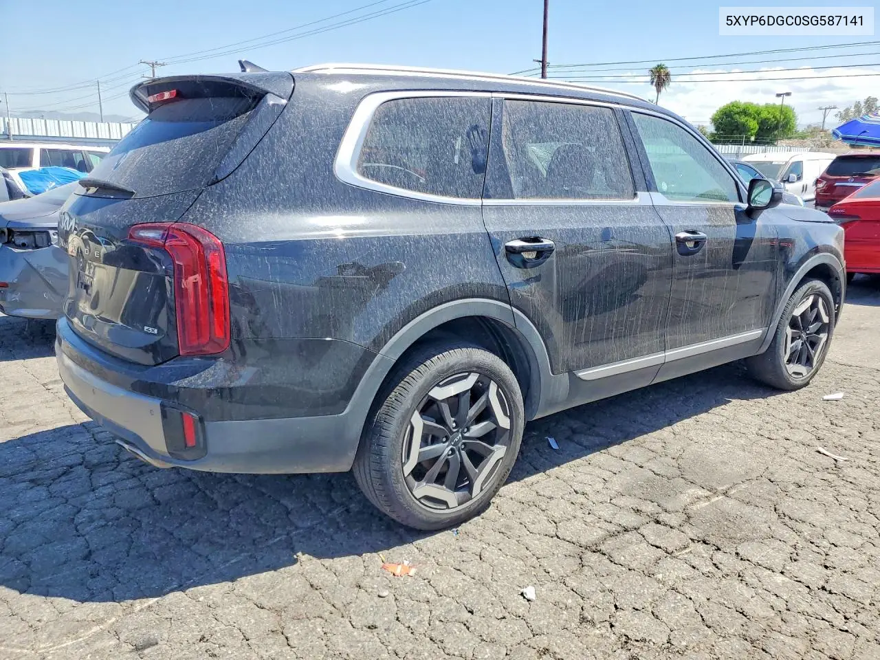 2025 Kia Telluride S VIN: 5XYP6DGC0SG587141 Lot: 61381586