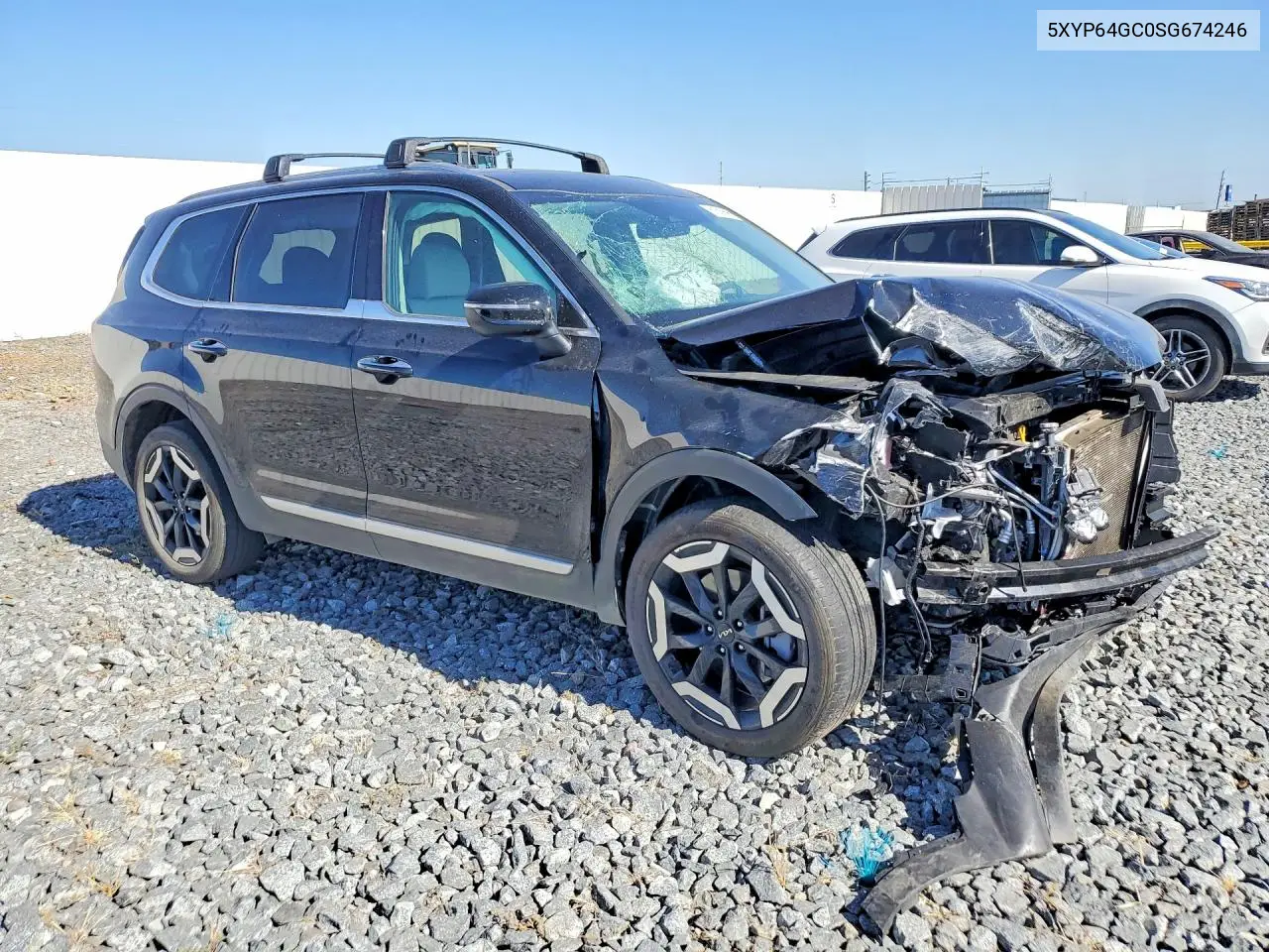 2025 Kia Telluride S VIN: 5XYP64GC0SG674246 Lot: 61500696