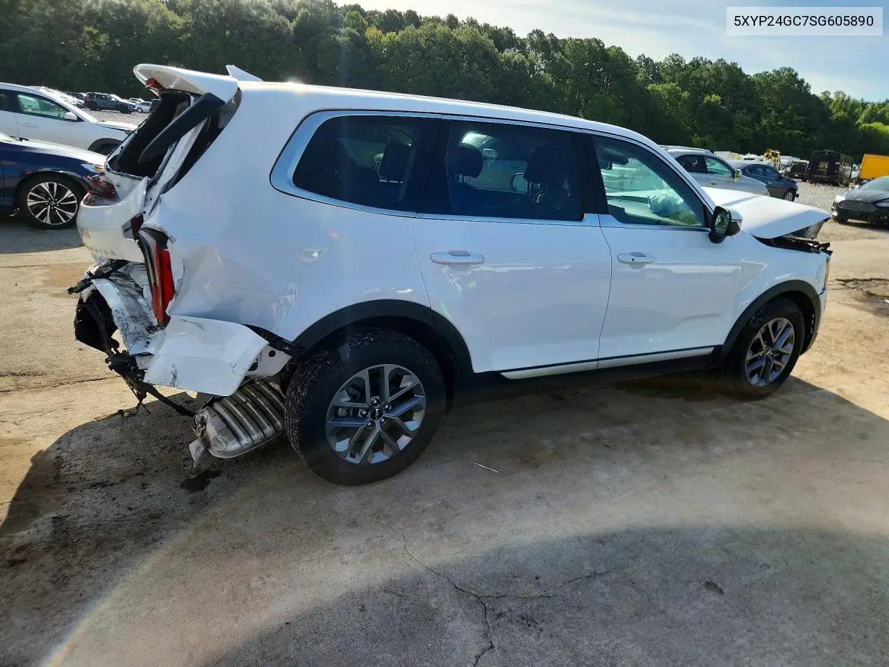 2025 Kia Telluride Lx VIN: 5XYP24GC7SG605890 Lot: 61932736