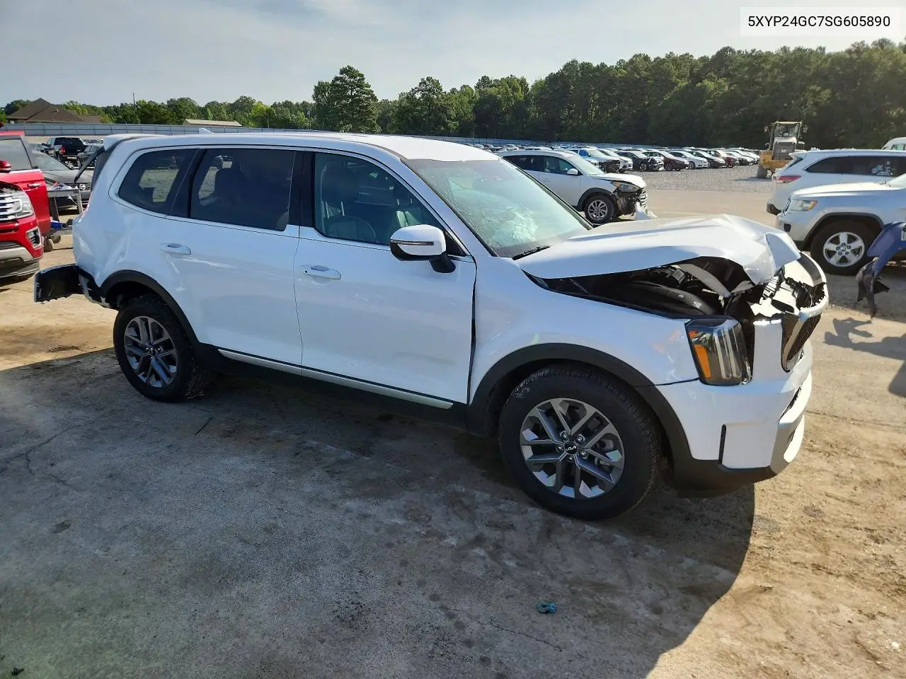 2025 Kia Telluride Lx VIN: 5XYP24GC7SG605890 Lot: 61932736