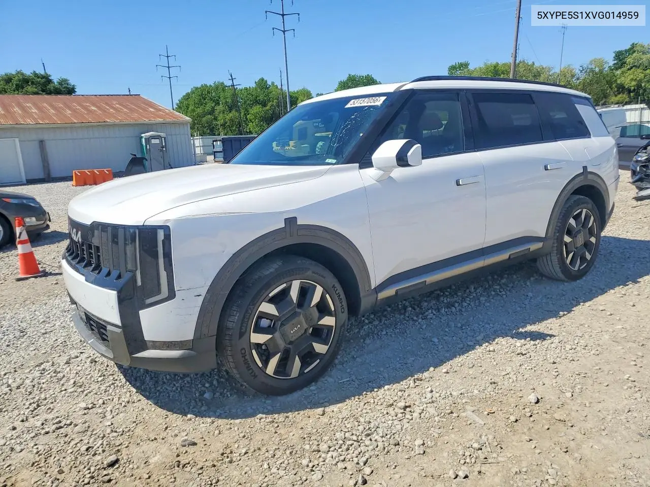 2027 Kia Telluride S VIN: 5XYPE5S1XVG014959 Lot: 53157056