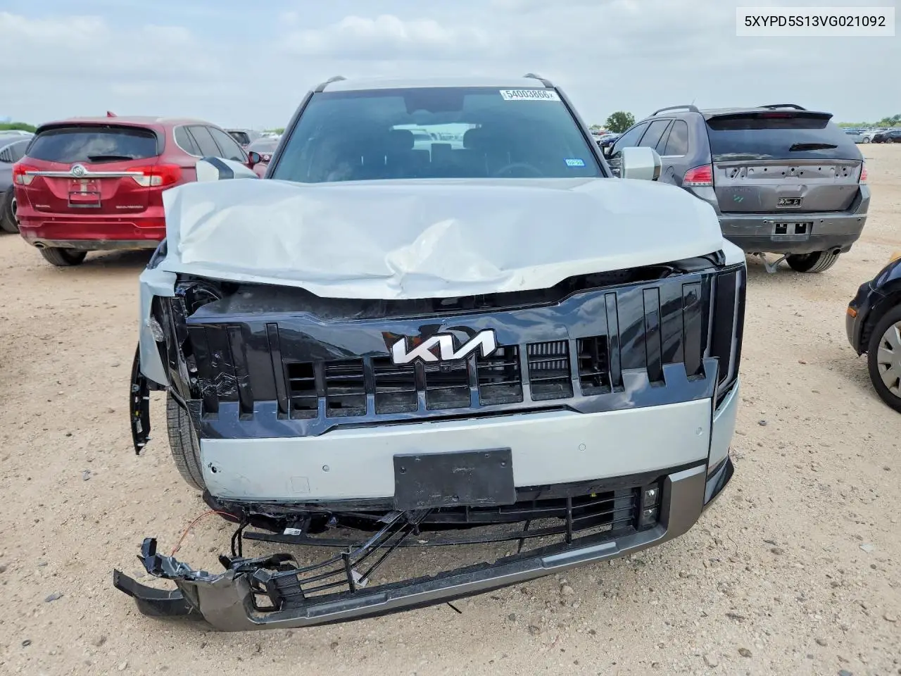 2027 Kia Telluride Sx VIN: 5XYPD5S13VG021092 Lot: 54003866
