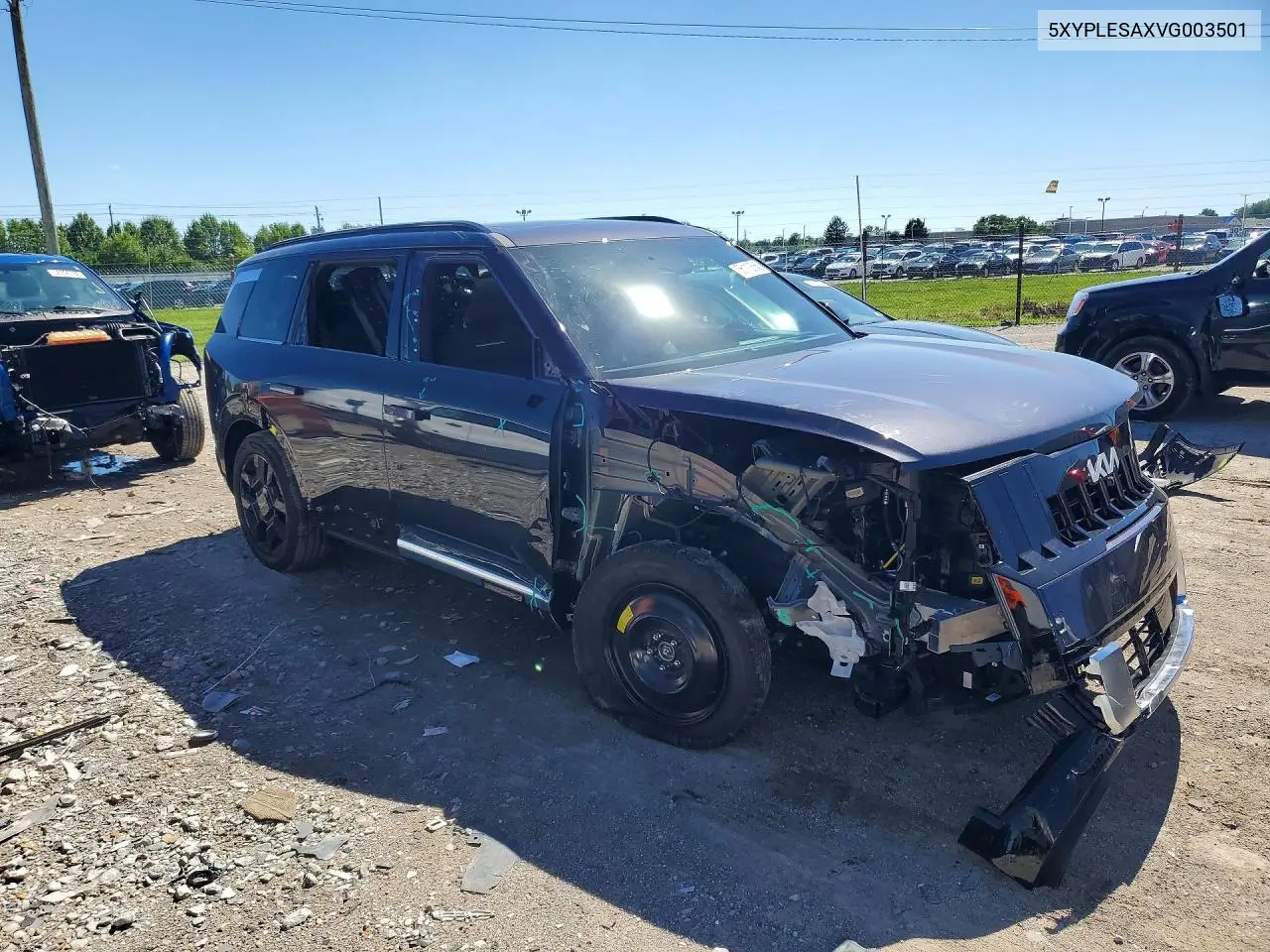 2027 Kia Telluride Hybrid Sx-Prestige VIN: 5XYPLESAXVG003501 Lot: 56112556