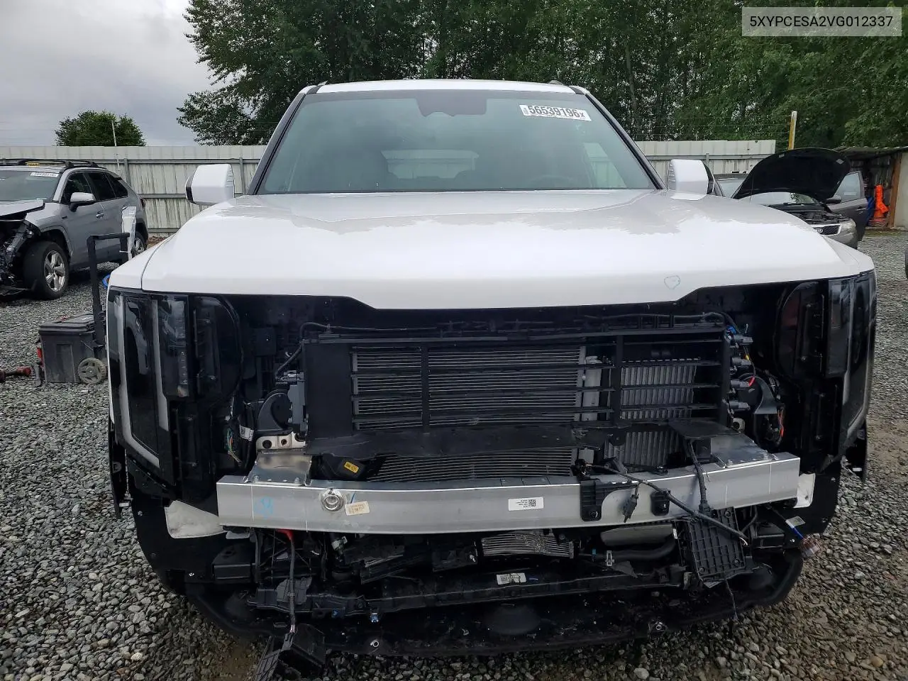 2027 Kia Telluride Ex VIN: 5XYPCESA2VG012337 Lot: 56539196