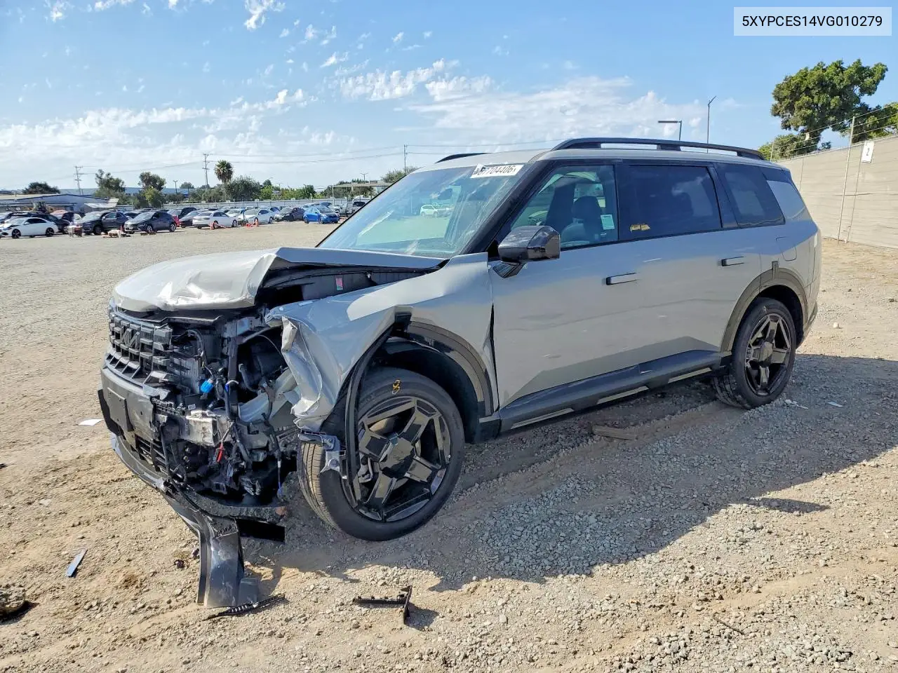 2027 Kia Telluride X-Line Ex VIN: 5XYPCES14VG010279 Lot: 57704406