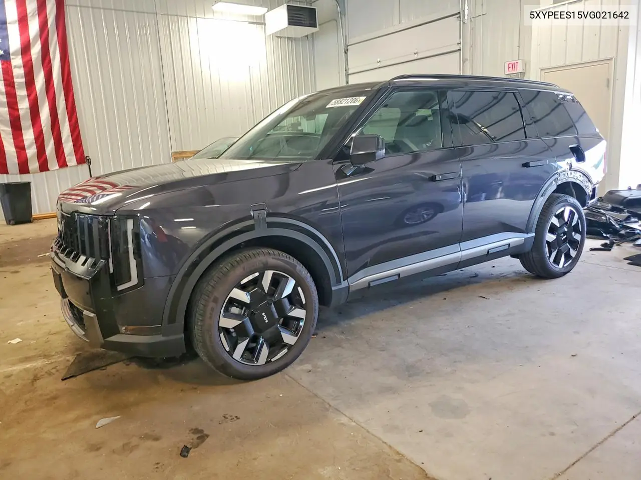 2027 Kia Telluride S VIN: 5XYPEES15VG021642 Lot: 58821206