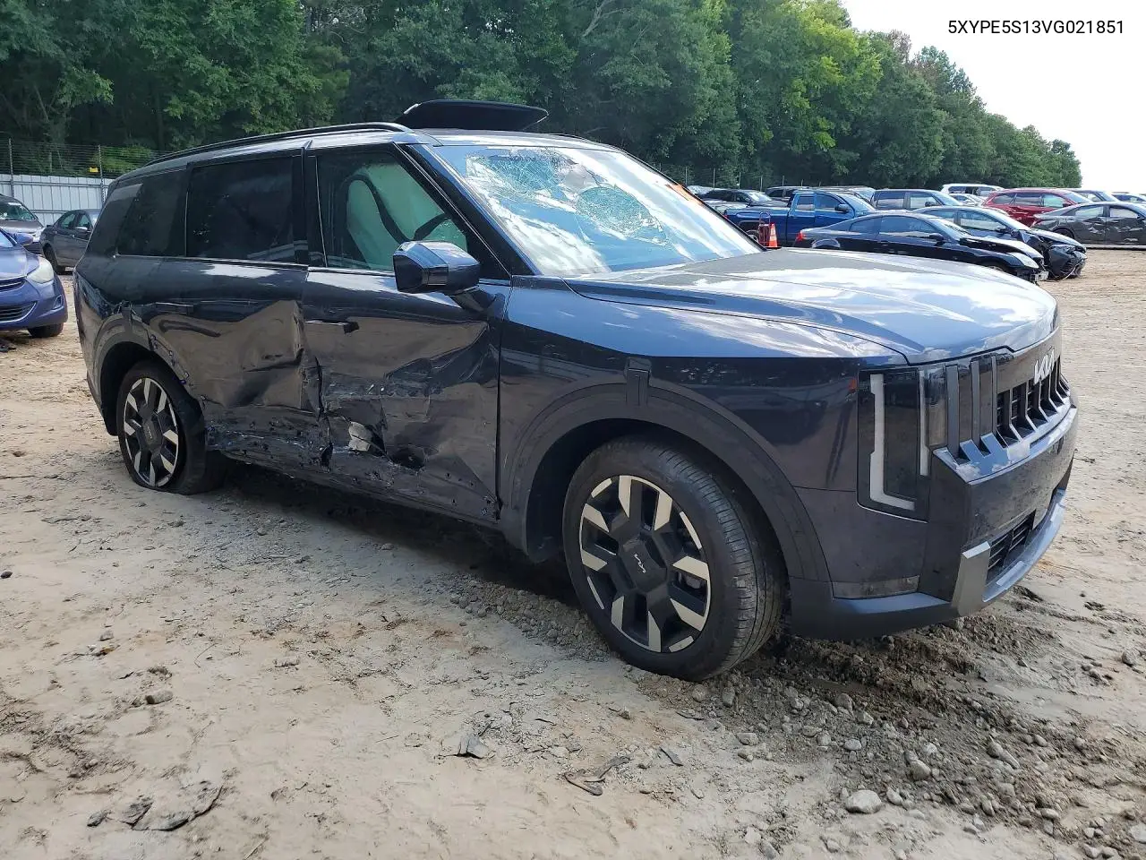 2027 Kia Telluride S VIN: 5XYPE5S13VG021851 Lot: 60035506