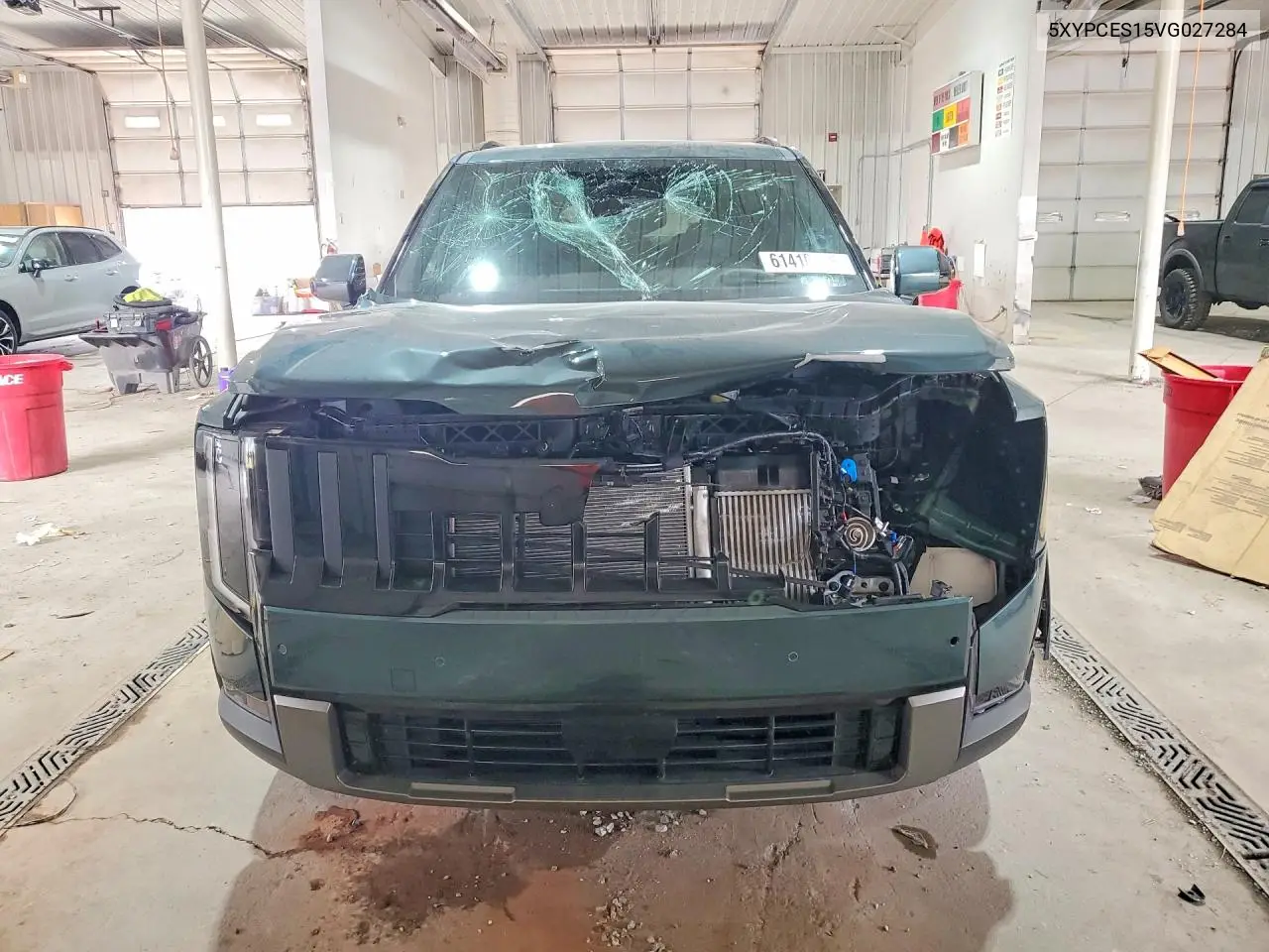 2027 Kia Telluride Ex VIN: 5XYPCES15VG027284 Lot: 61410256