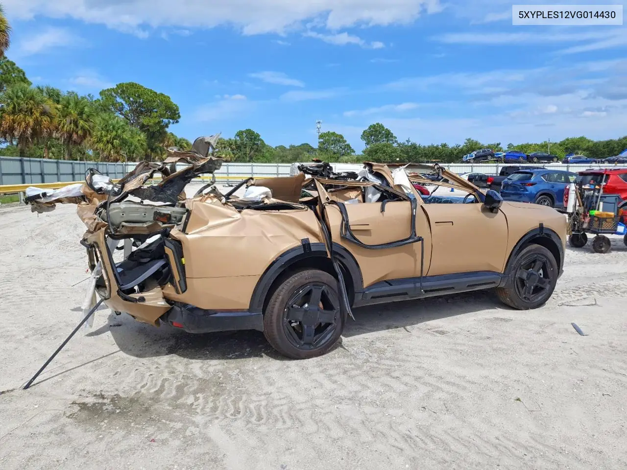 2027 Kia Telluride X-Line Sx Prestige VIN: 5XYPLES12VG014430 Lot: 61416756