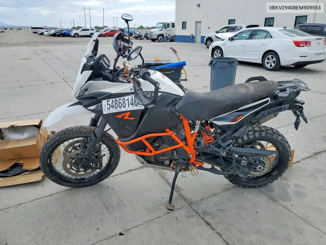 2014 Ktm 1190 Adventure R VIN: VBKV29408EM909553 Lot: 54868146