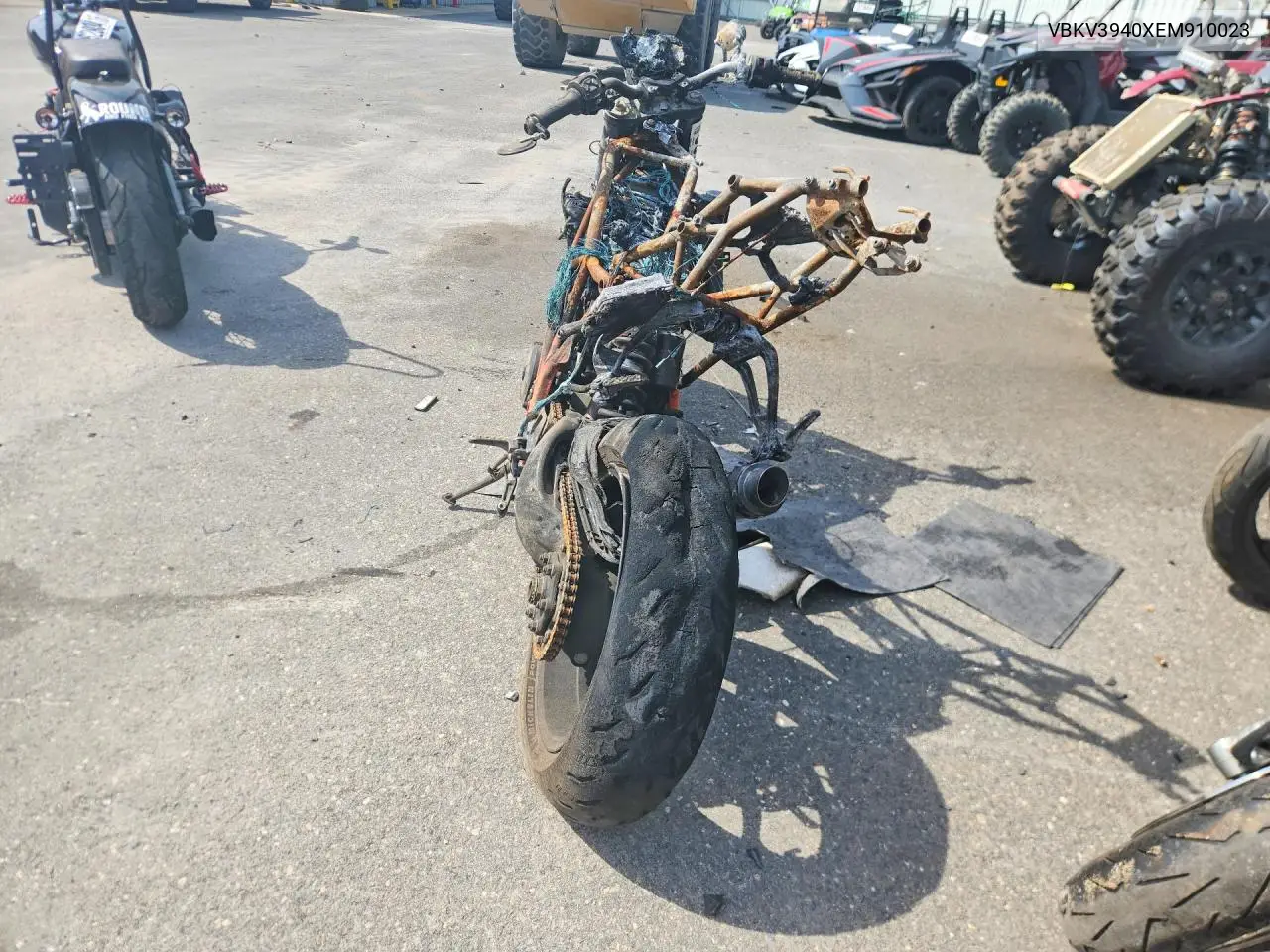 2014 Ktm 1290 Super Duke R VIN: VBKV3940XEM910023 Lot: 55950836