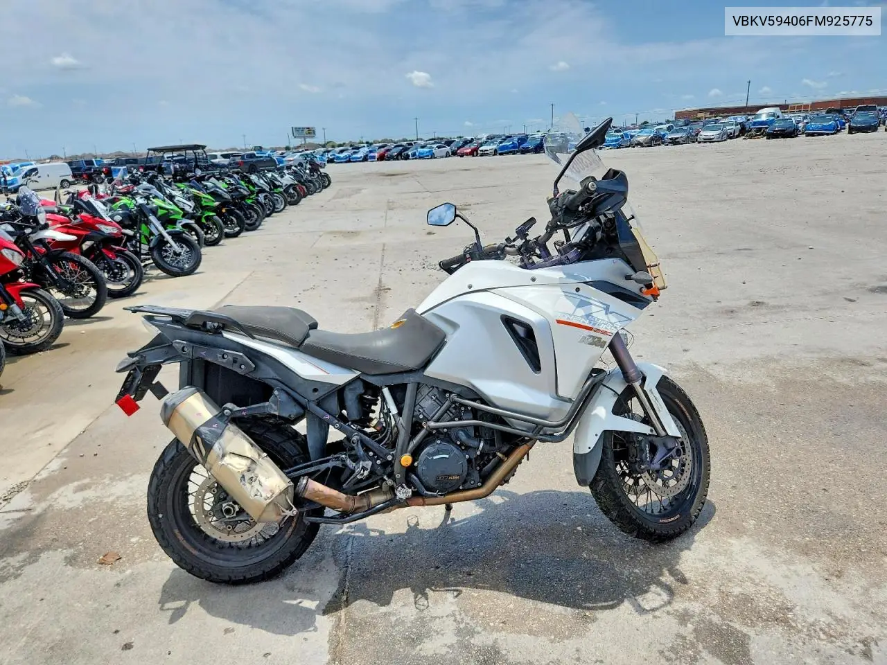 2015 Ktm 1290 VIN: VBKV59406FM925775 Lot: 55362306