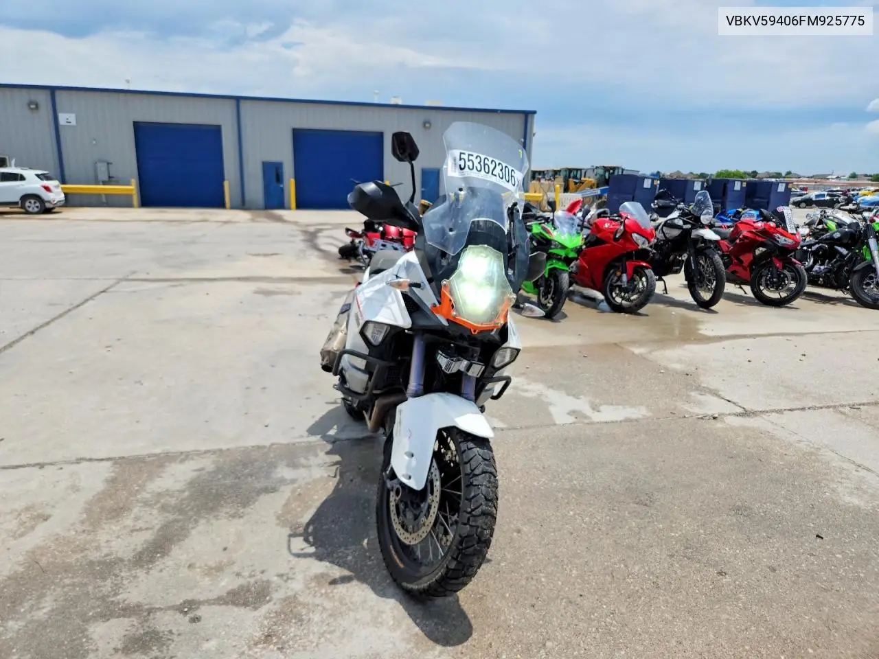 2015 Ktm 1290 VIN: VBKV59406FM925775 Lot: 55362306