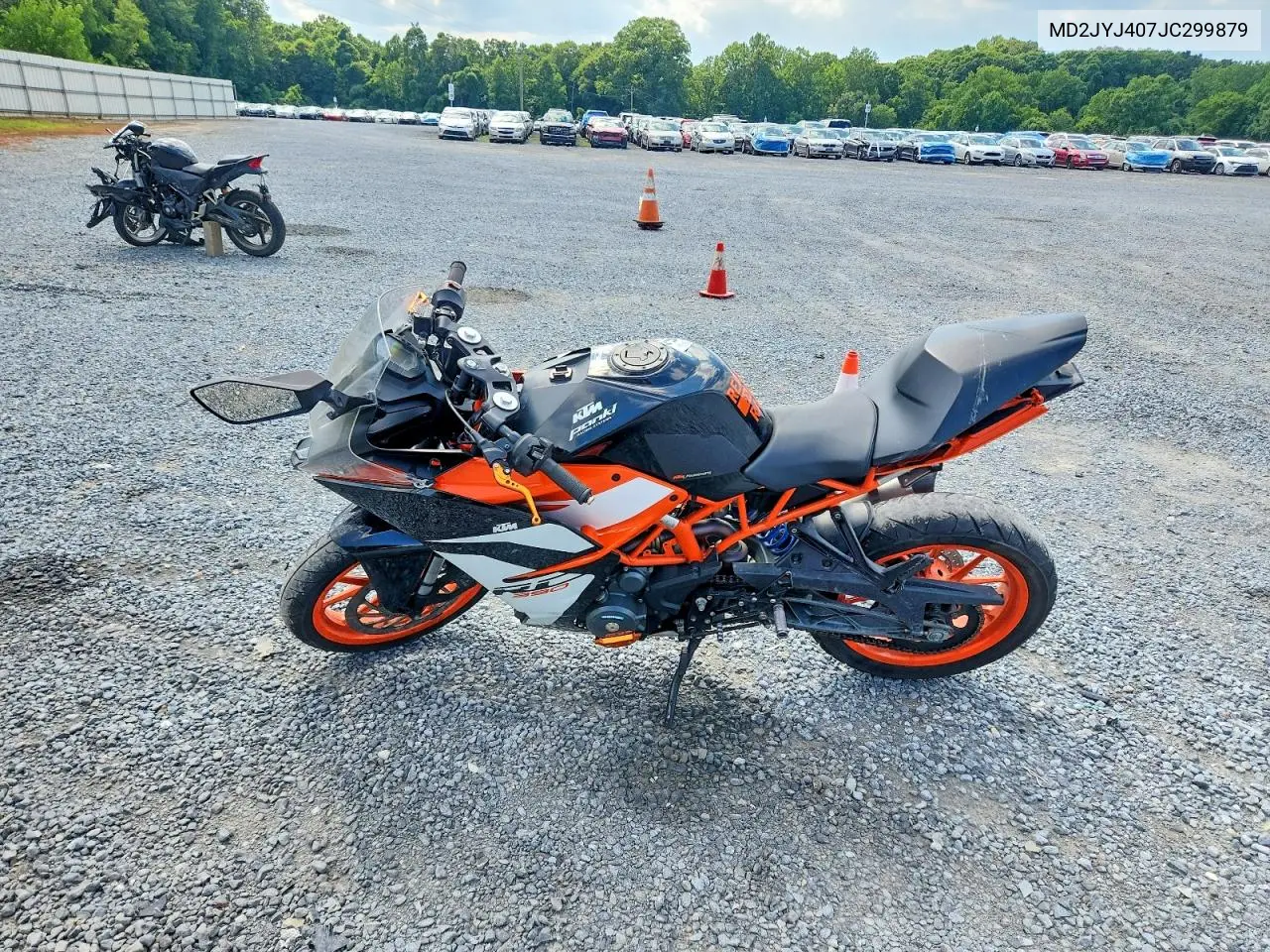 2018 Ktm 390 Duke VIN: MD2JYJ407JC299879 Lot: 59797286