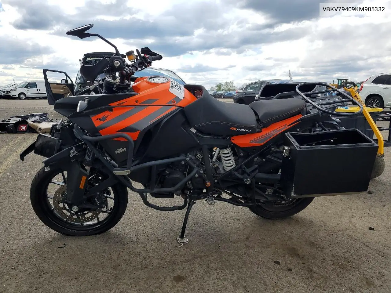 2019 Ktm 1290 Super Adventure S VIN: VBKV79409KM905332 Lot: 50457806