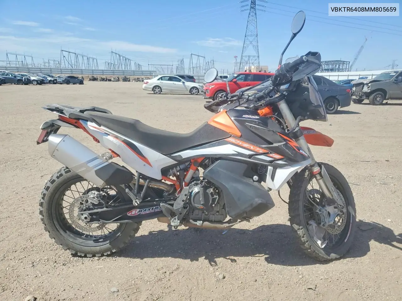 2021 Ktm 890 Adventure R VIN: VBKTR6408MM805659 Lot: 53390976