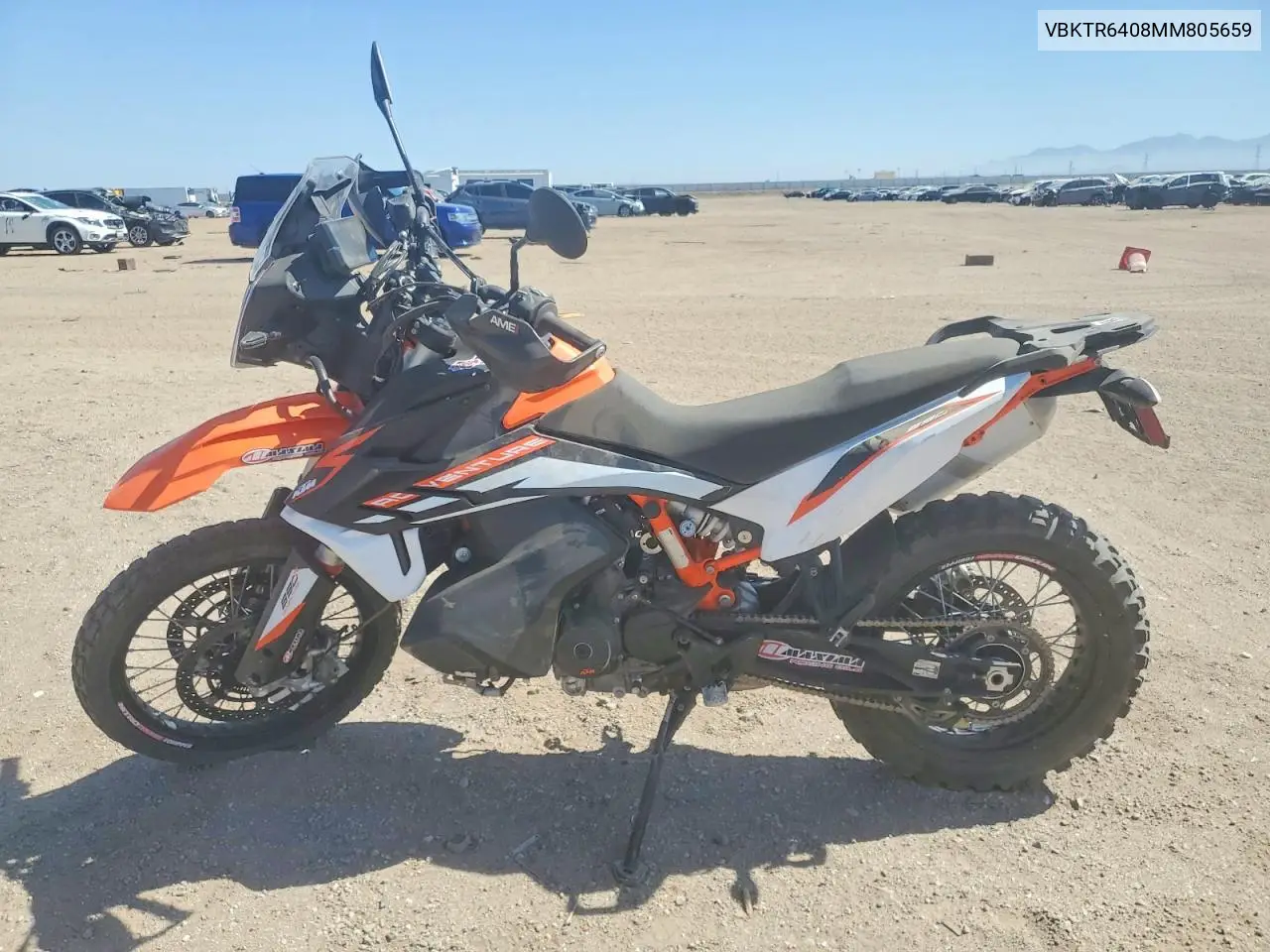 2021 Ktm 890 Adventure R VIN: VBKTR6408MM805659 Lot: 53390976