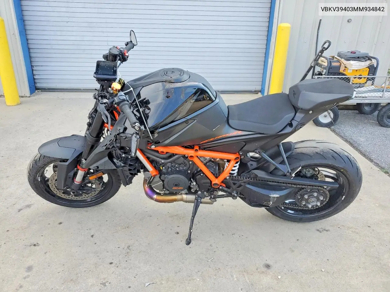 2021 Ktm 1290 Super Duke R VIN: VBKV39403MM934842 Lot: 59723386