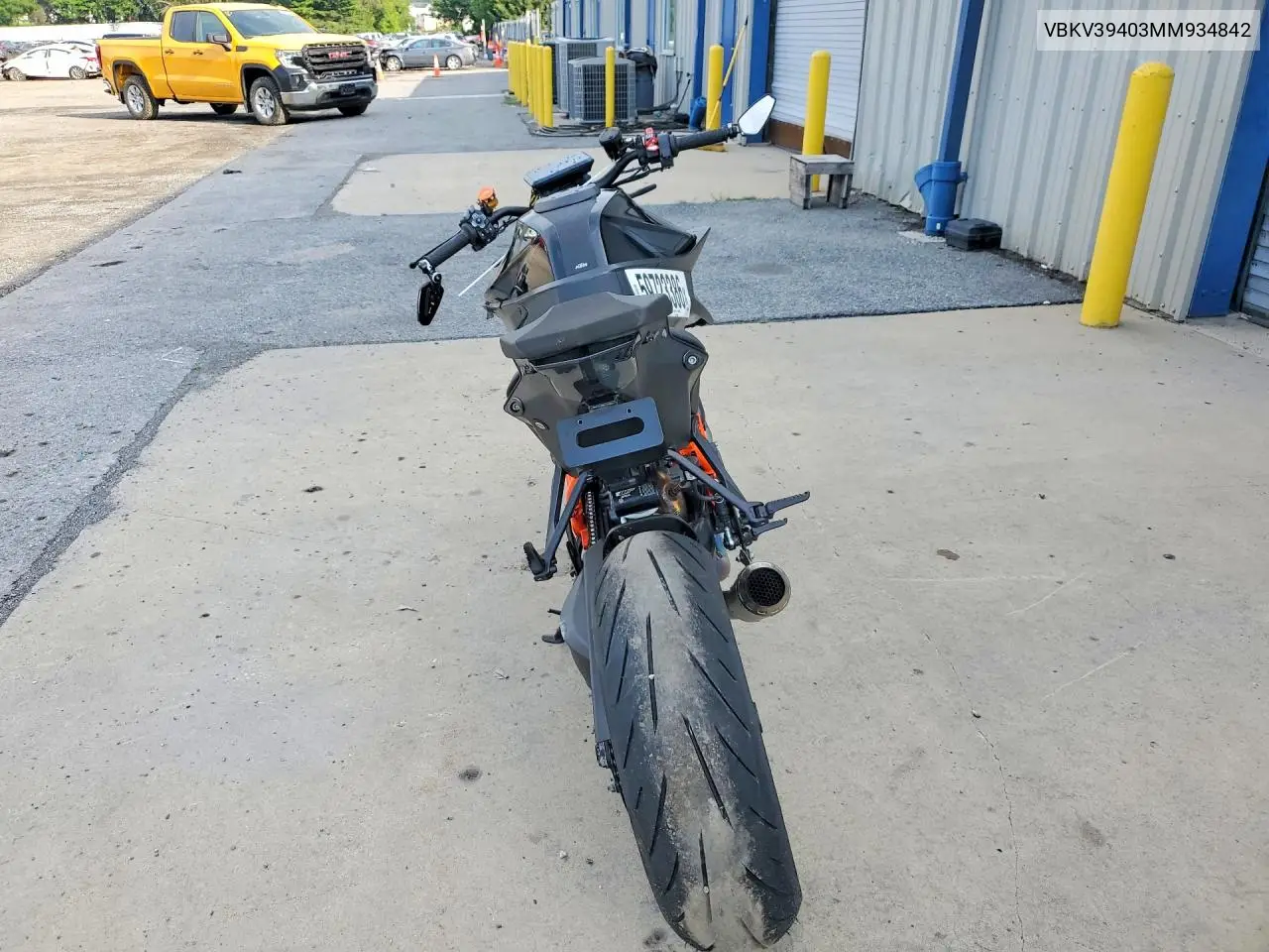 2021 Ktm 1290 Super Duke R VIN: VBKV39403MM934842 Lot: 59723386