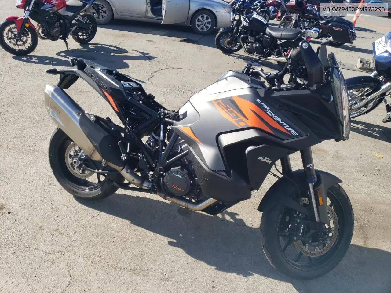 2023 Ktm 1290 Super Adventure S VIN: VBKV79403PM973293 Lot: 37750644