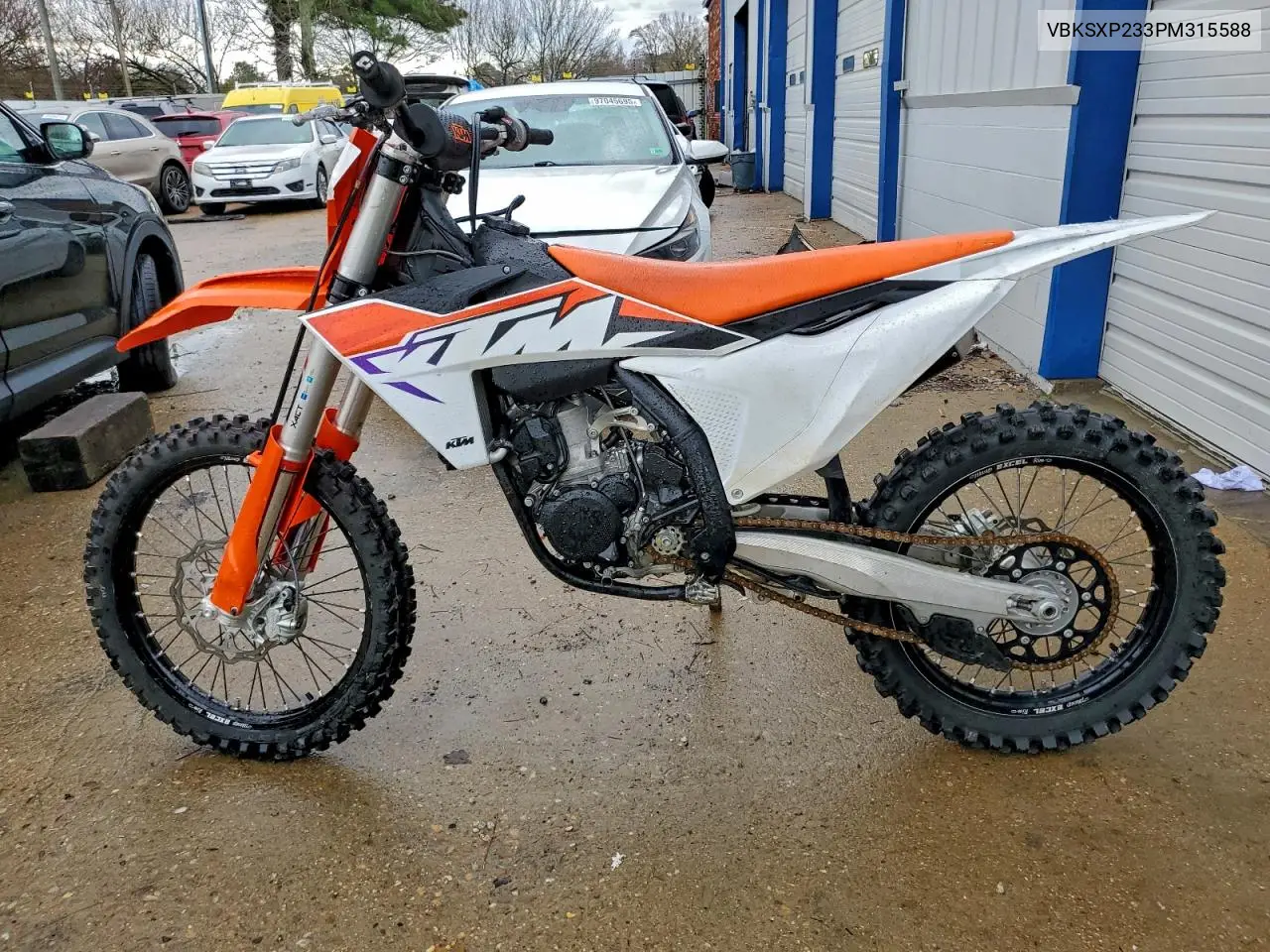 2023 Ktm 300 Sx VIN: VBKSXP233PM315588 Lot: 54912686