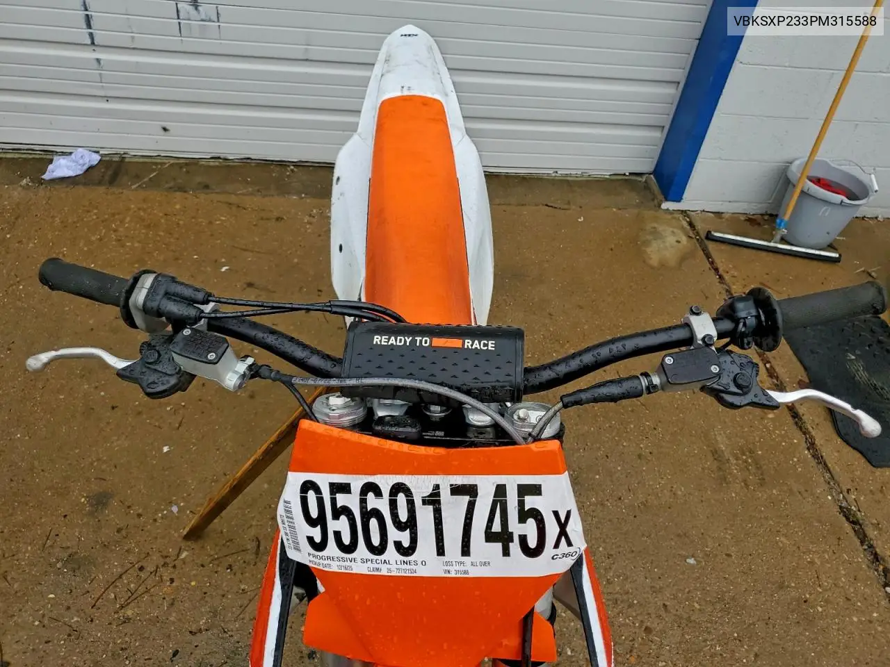 2023 Ktm 300 Sx VIN: VBKSXP233PM315588 Lot: 54912686