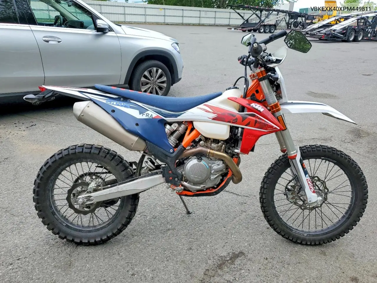 2023 Ktm 500 Exc-F Six Days VIN: VBKEXK40XPM449811 Lot: 56122756