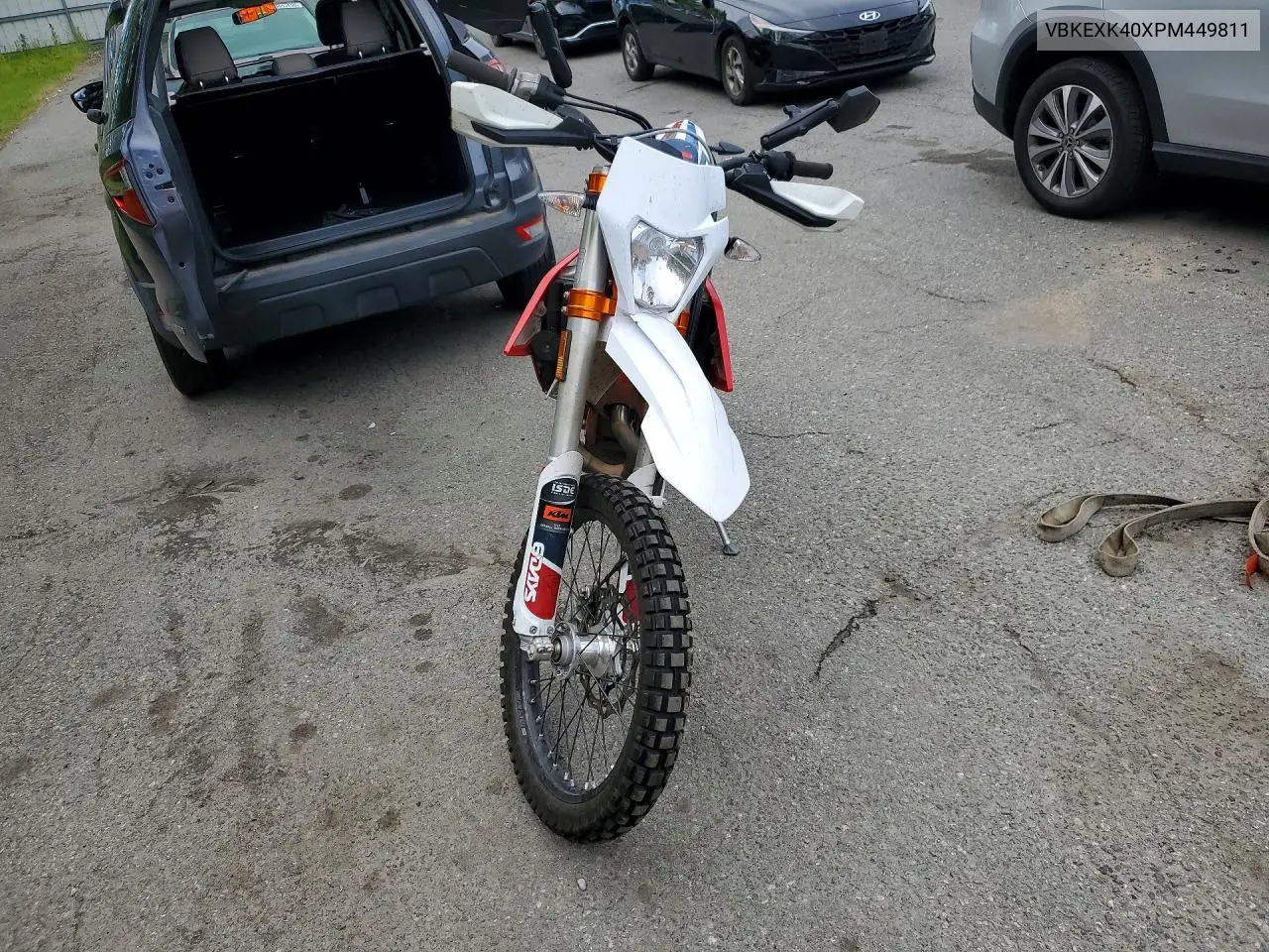 2023 Ktm 500 Exc-F Six Days VIN: VBKEXK40XPM449811 Lot: 56122756