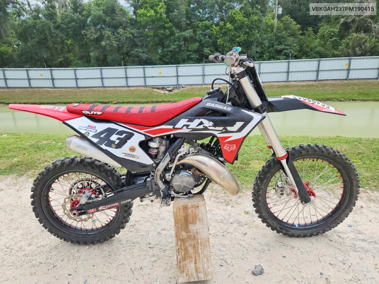 2023 Ktm 125 Cc VIN: VBKGAH237PM190415 Lot: 56188236