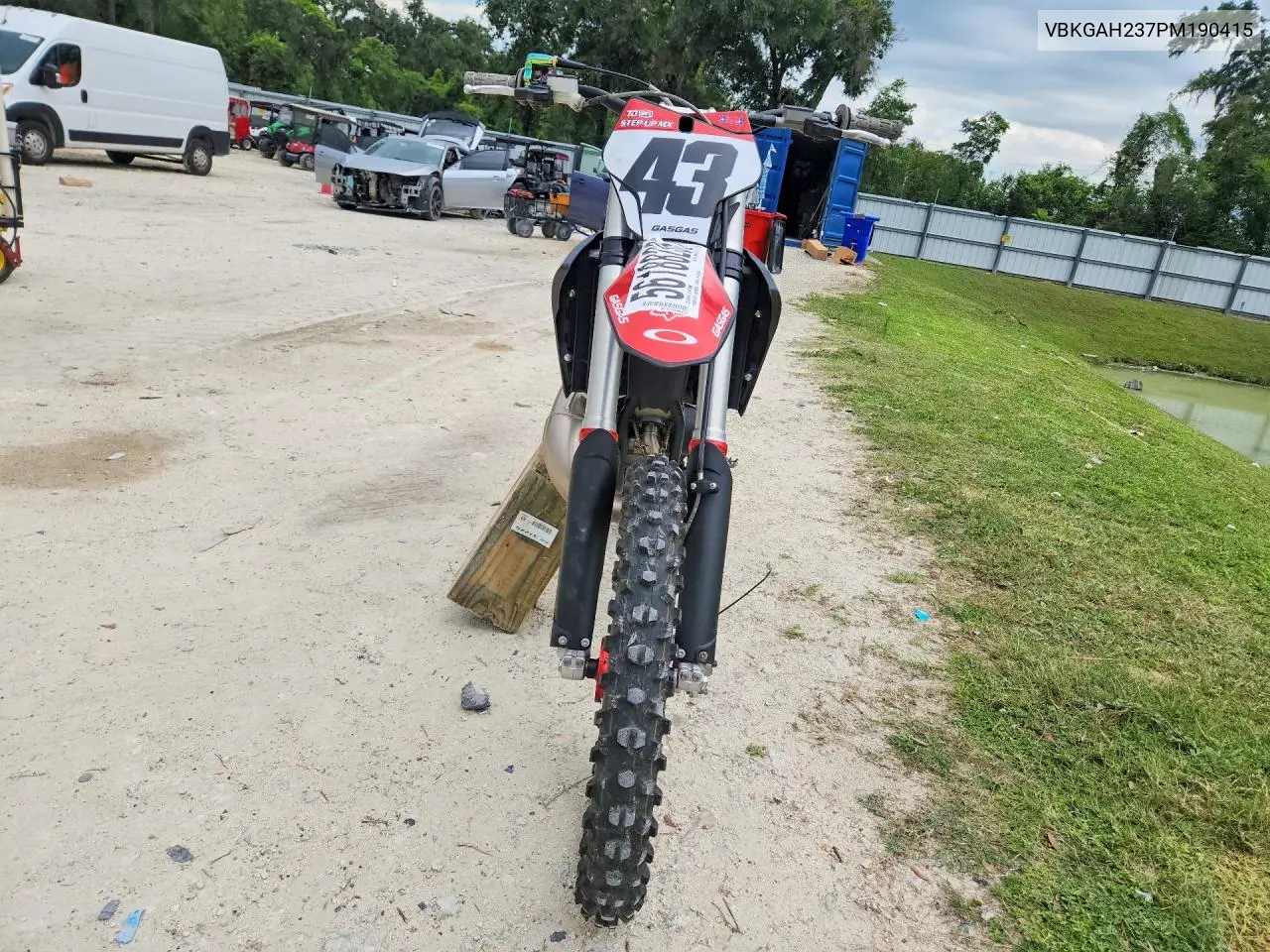 2023 Ktm 125 Cc VIN: VBKGAH237PM190415 Lot: 56188236