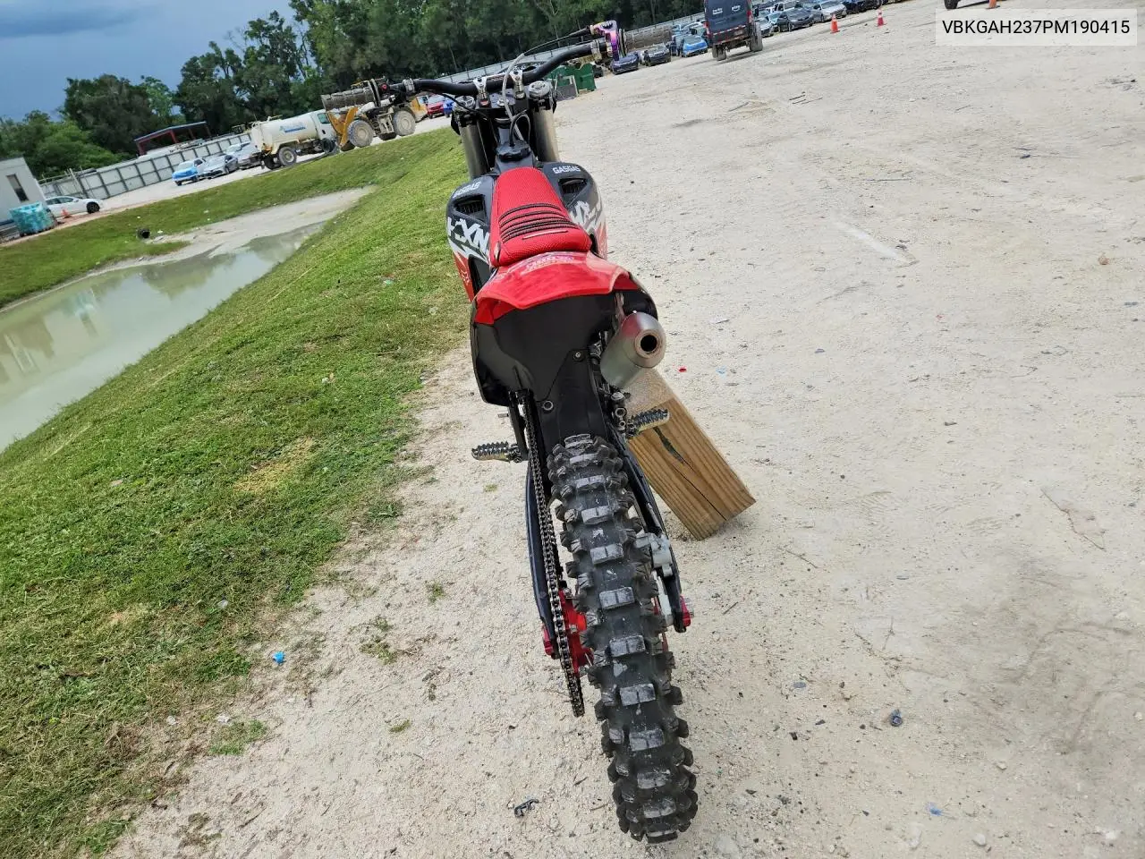 2023 Ktm 125 Cc VIN: VBKGAH237PM190415 Lot: 56188236