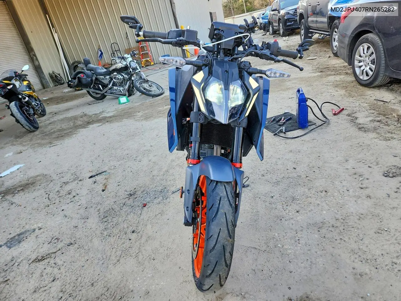 2024 Ktm 390 Duke VIN: MD2JPJ407RN265282 Lot: 47881876