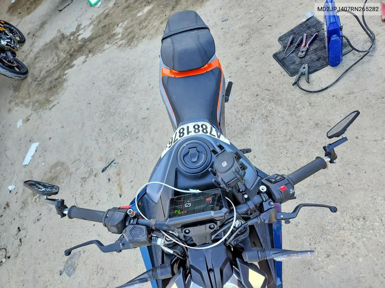 2024 Ktm 390 Duke VIN: MD2JPJ407RN265282 Lot: 47881876