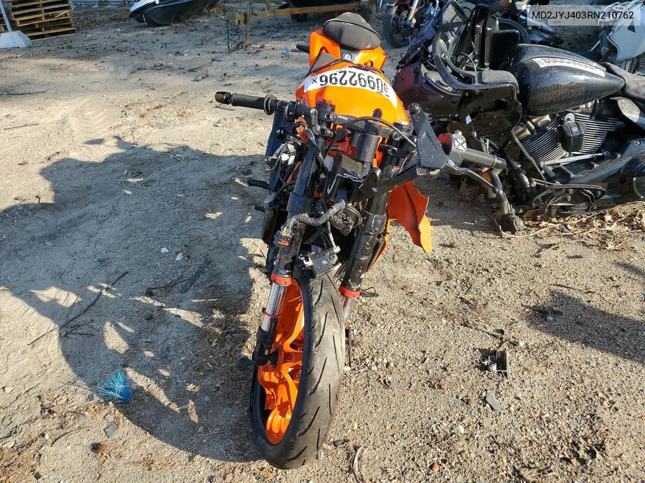 2024 Ktm 390 Adv VIN: MD2JYJ403RN210762 Lot: 50992296