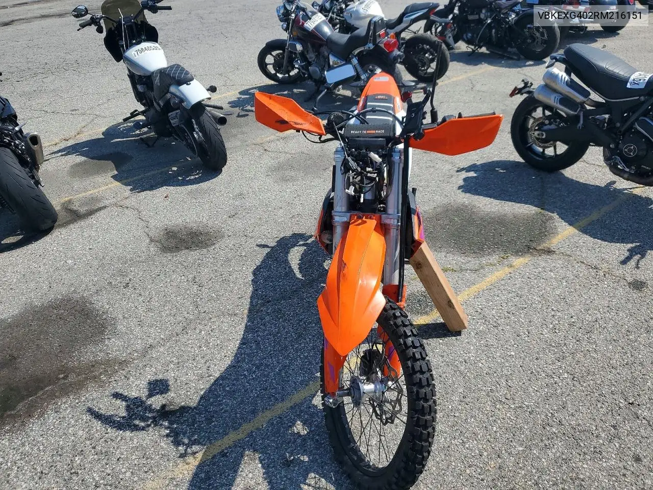2024 Ktm Enduro VIN: VBKEXG402RM216151 Lot: 51128736